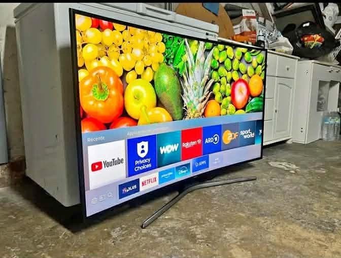 55 inch Samsung 4K Smart tv !, LED, Enlèvement, Utilisé, 4k (UHD)