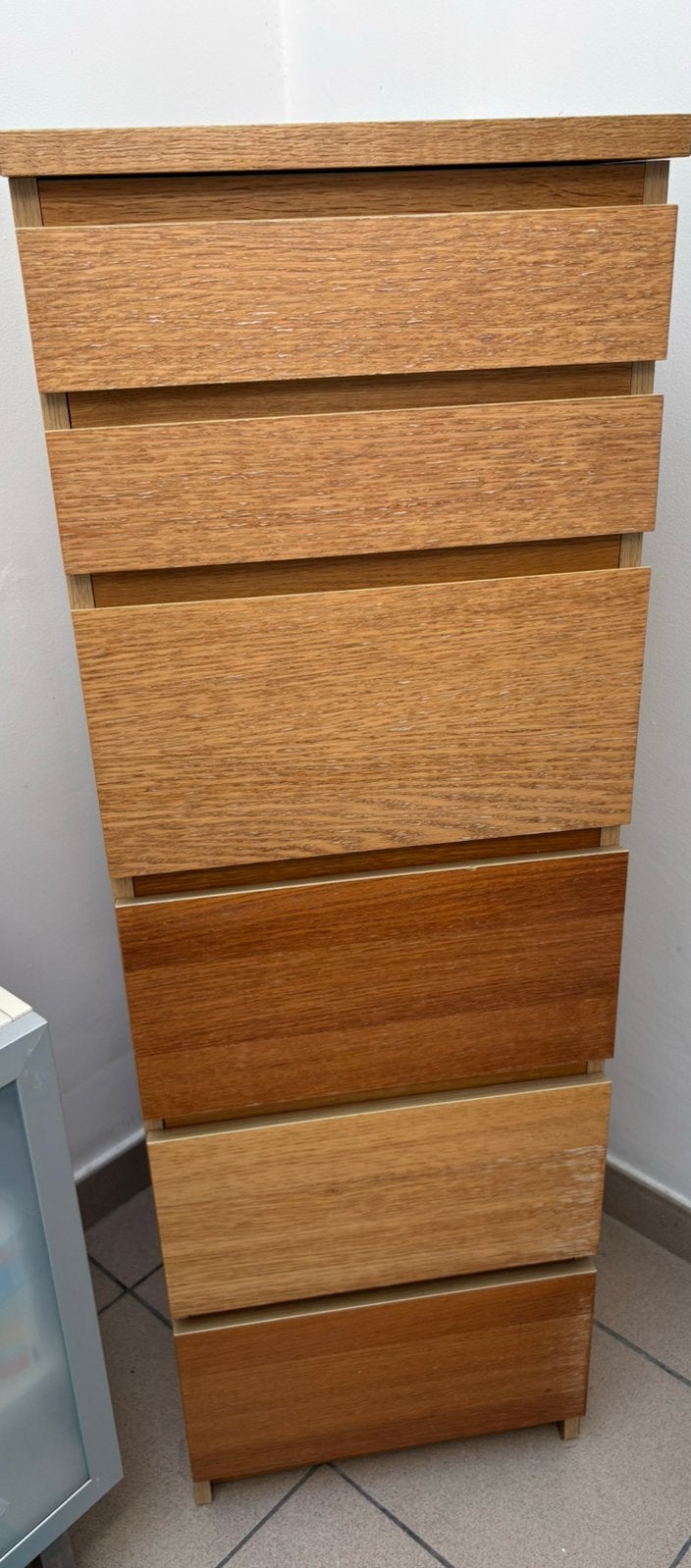 Malm ladenkast met spiegel, Enlèvement, Comme neuf