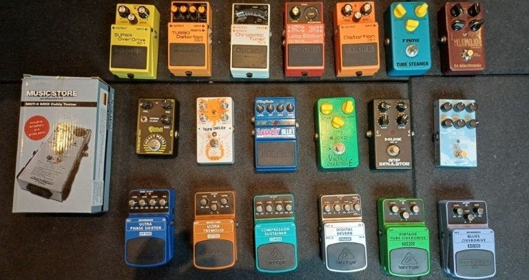 verschillende gitaar pedalen Boss, , MXR , NUX , Behringer ., Enlèvement ou Envoi, Neuf, Equalizer ou Égaliseur