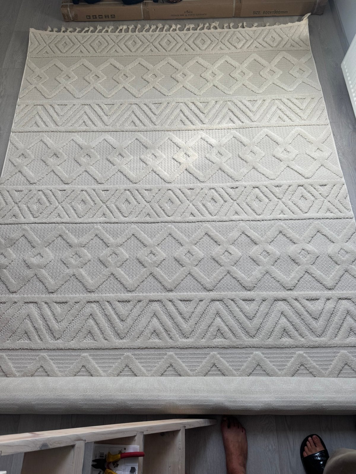 Tapis, Maison & Meubles, Chambre à coucher | Matelas & Sommiers, Comme neuf, Enlèvement