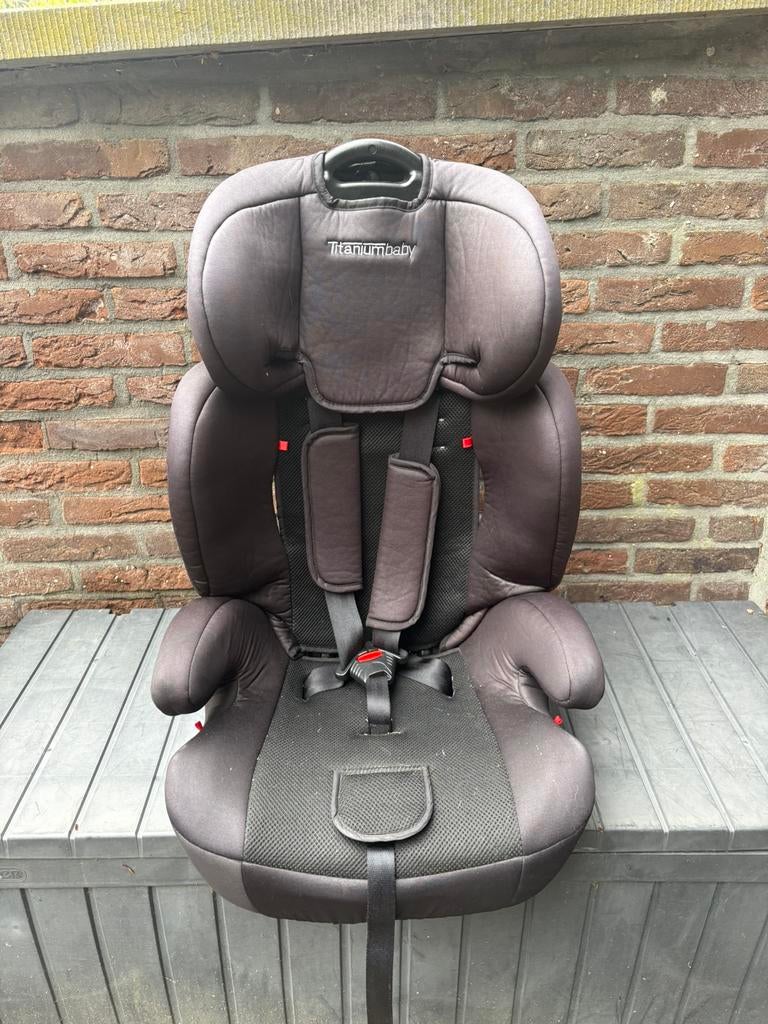 Kinderstoel 9-36kg groep 1 2 3 zwart, Kinderen en Baby's, Autostoeltjes, Ophalen of Verzenden, Zo goed als nieuw, Isofix