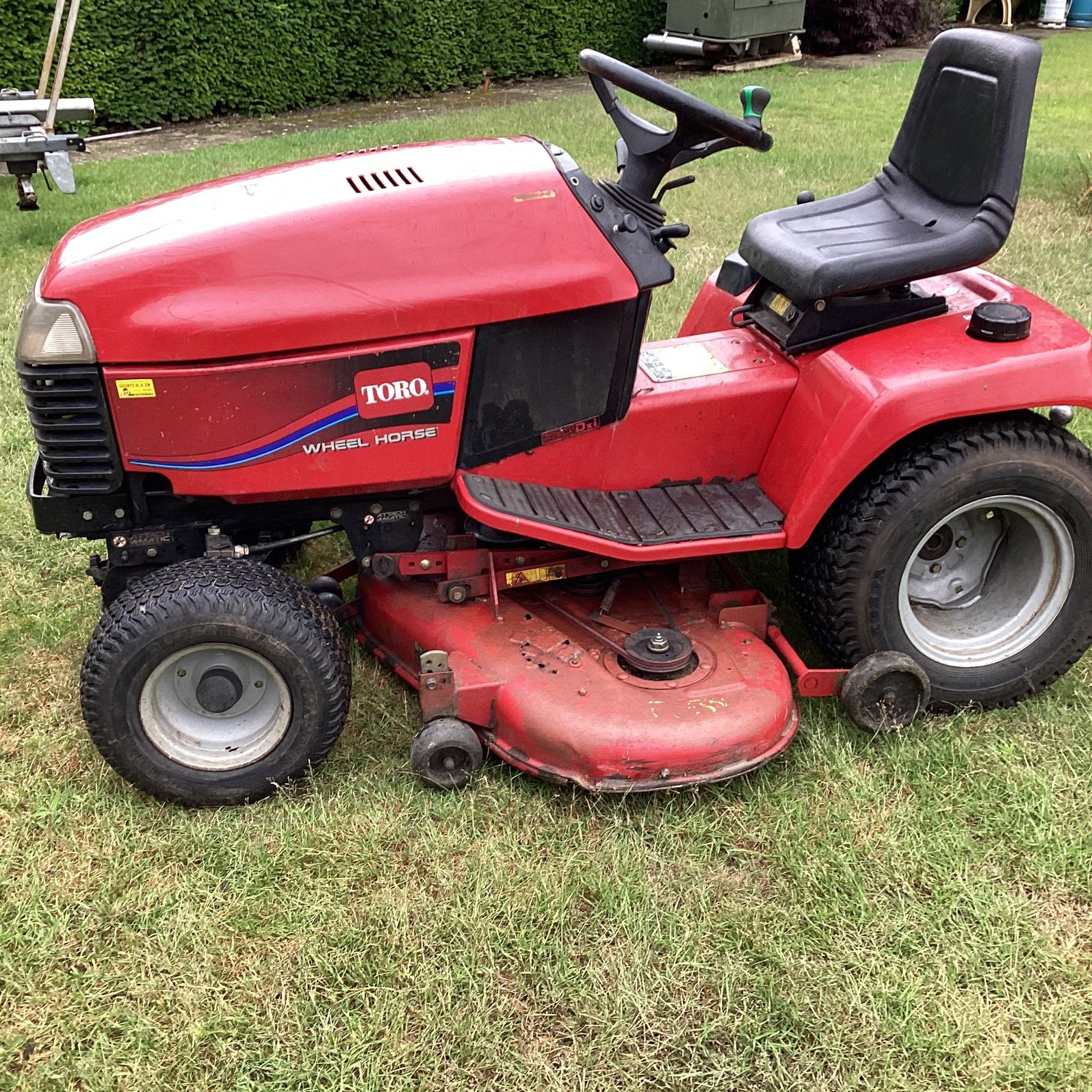 Diesel zitmaaier Toro 523DXI 130 cm zijlozing of mulchen, Enlèvement, Utilisé, Fonction de mulching, 120 cm ou plus