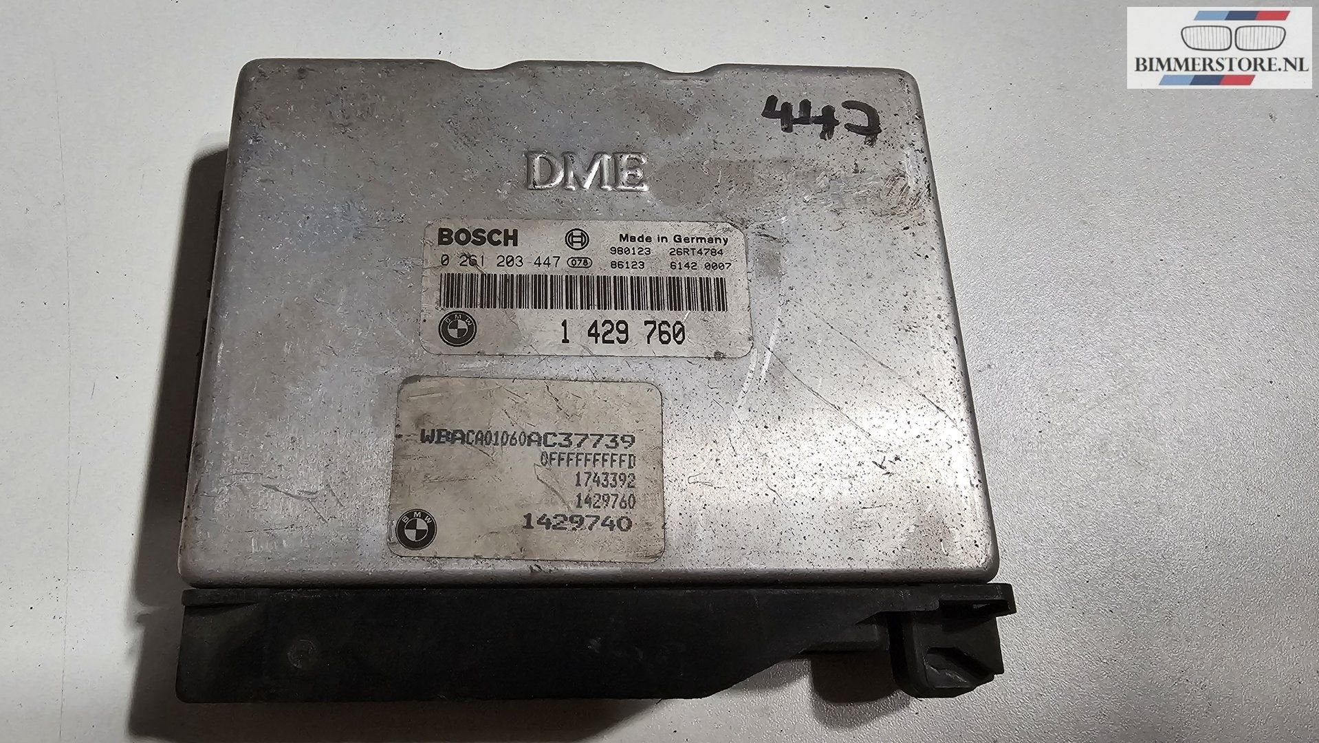 Motormanagement computer ECU M43 DME BMW 3 serie E36 1214142, -, Origine de la pièce connue, Utilisé, -