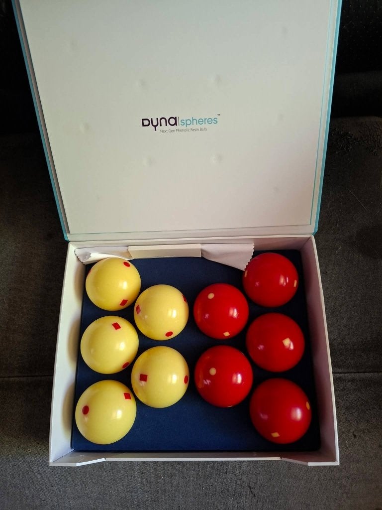 Gebruikte sets., Sport en Fitness, Biljarten en Poolen, Ophalen, Zo goed als nieuw, Keu of Ballen