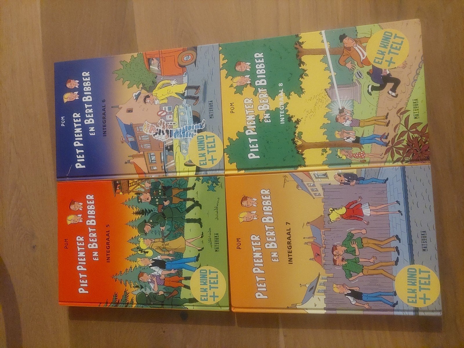 Stripboeken Piet Pienter en Bert Bibber 4x omnibus, Ophalen