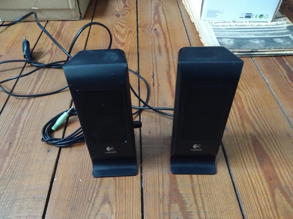 Logitech-luidsprekers voor pc of Mac, Computers en Software, Pc speakers, Ophalen, Gebruikt, Logitech