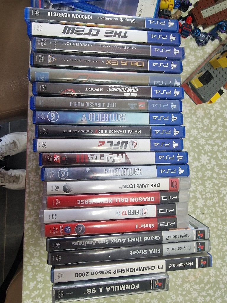 Ps4 ps3 ps2 ps1 games +controllers, Consoles de jeu & Jeux vidéo, Enlèvement, Utilisé, Sport