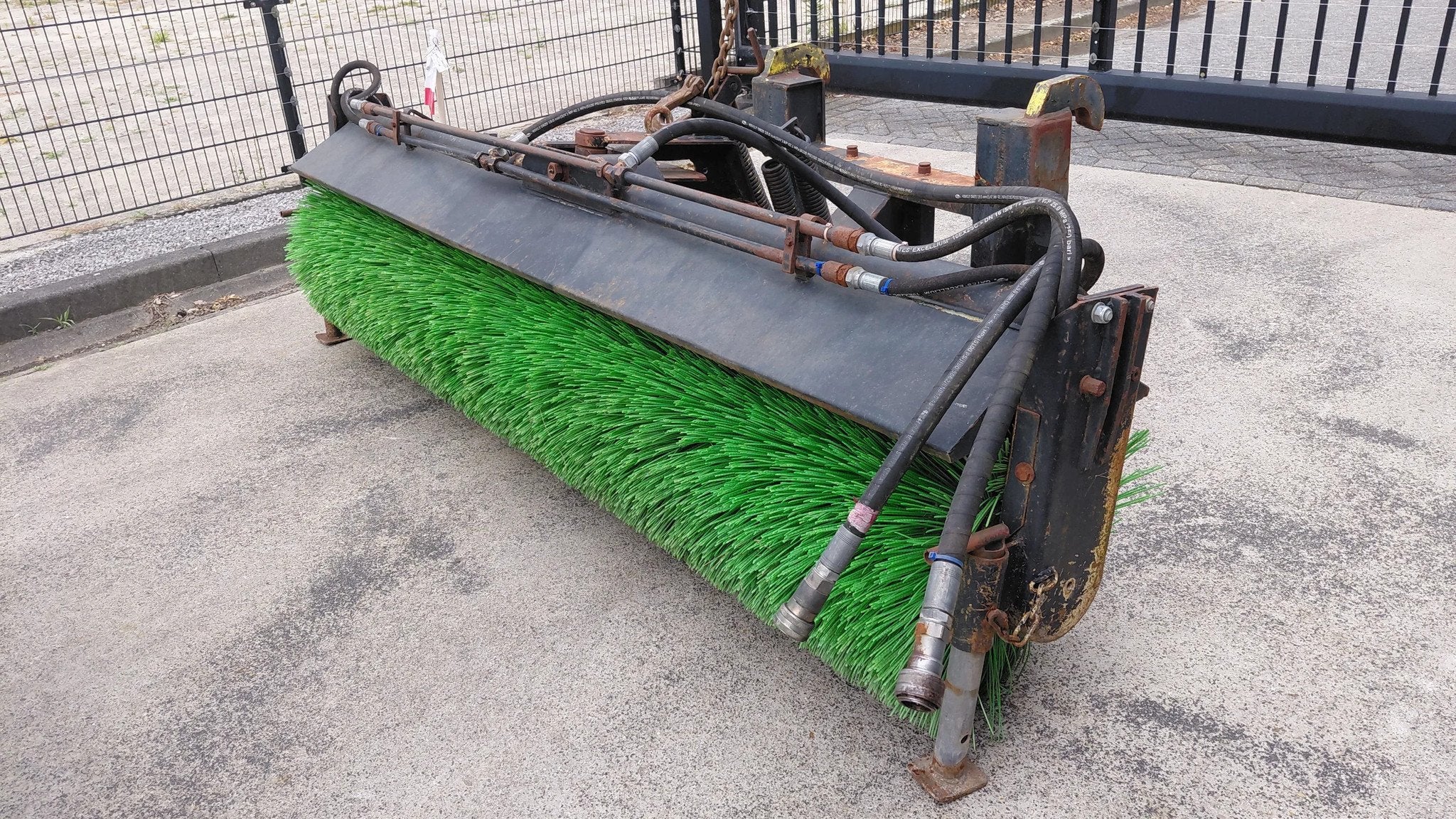 Volvo Holms broom for wheel loader / Volvo/Lundberg quick co