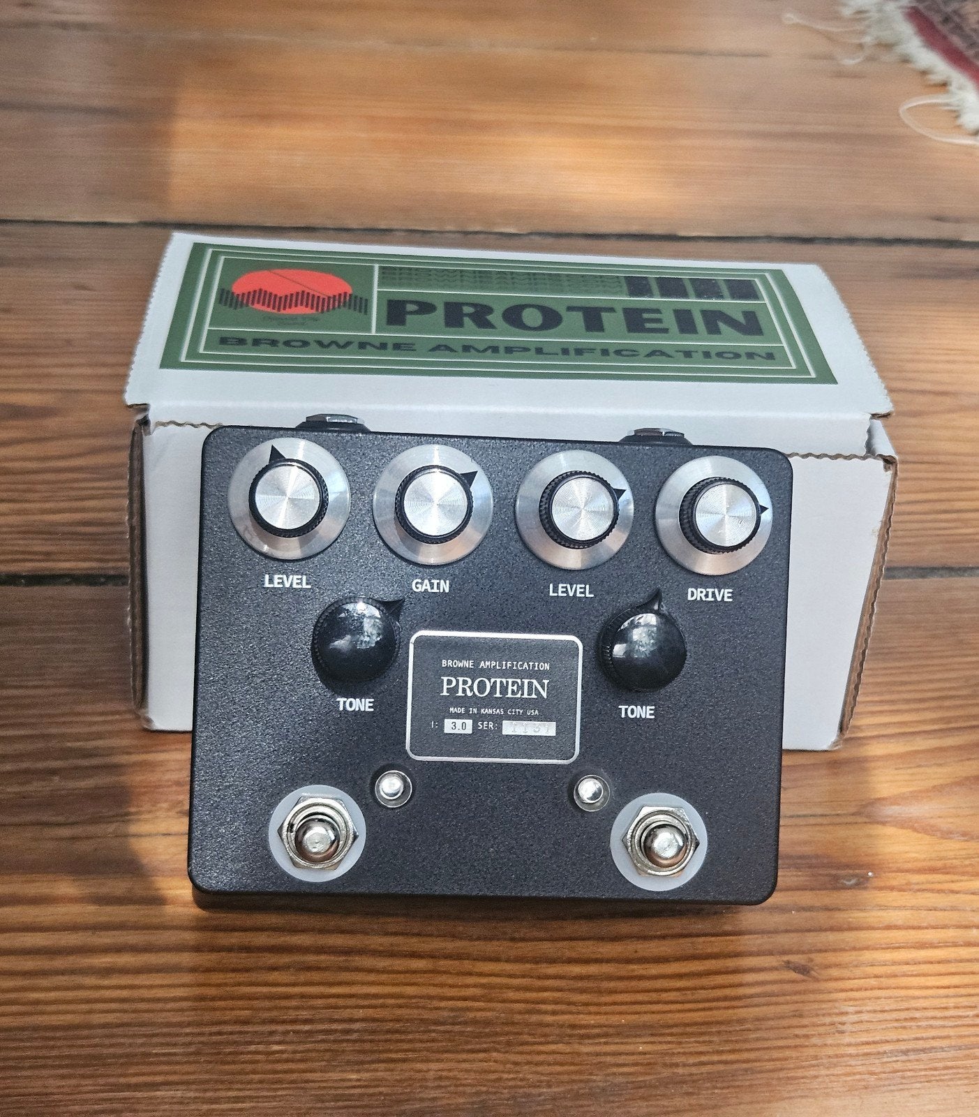 Browne Amplification Protein v3, Musique & Instruments, Effets, Enlèvement ou Envoi, Utilisé, Distortion, Overdrive ou Fuzz