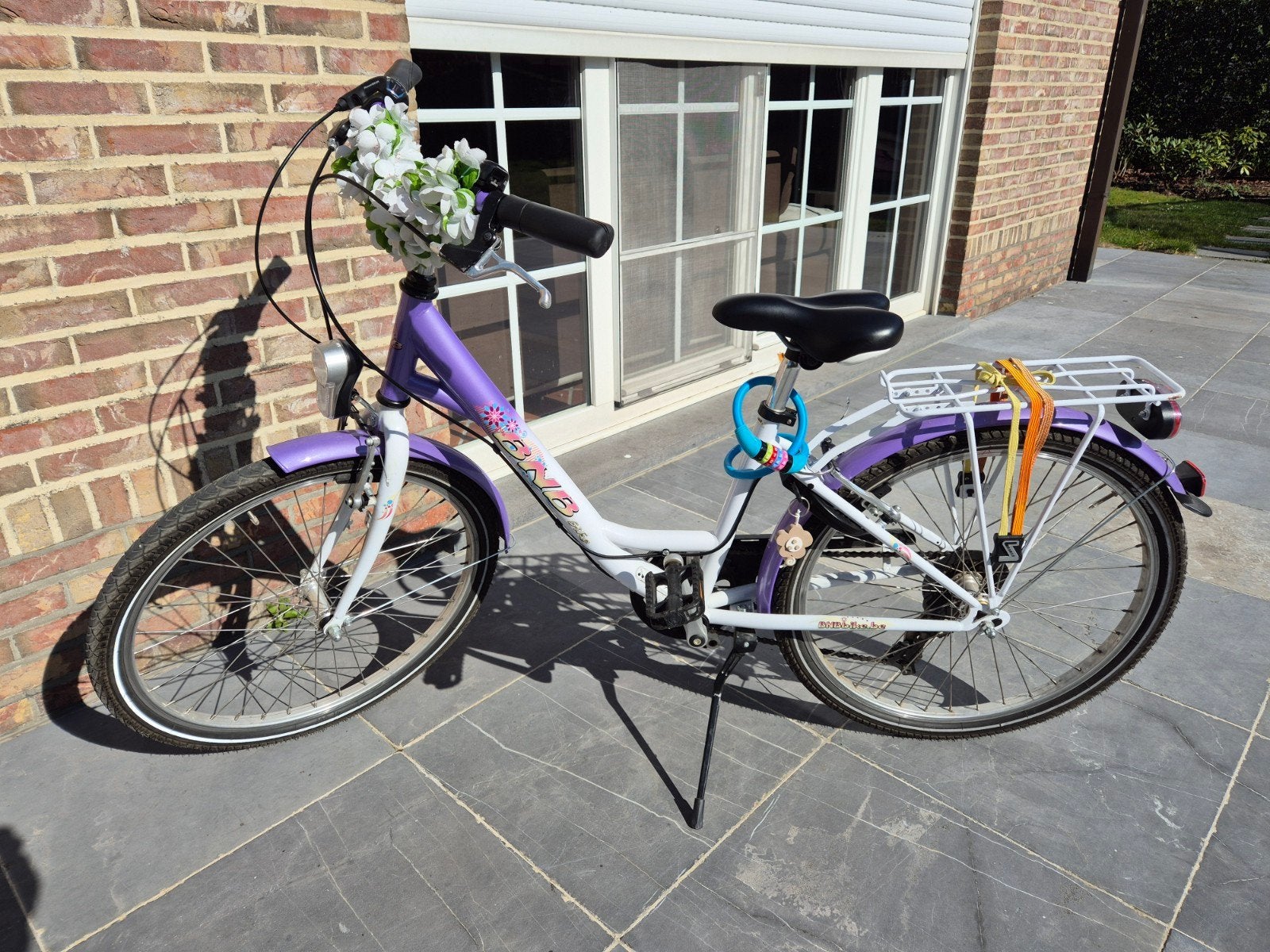 Meisjesfiets 24 Inch - vanaf 8 jaar, Vélos & Vélomoteurs, Vélos | Filles, Vitesses, 24 pouces, BNB, Comme neuf