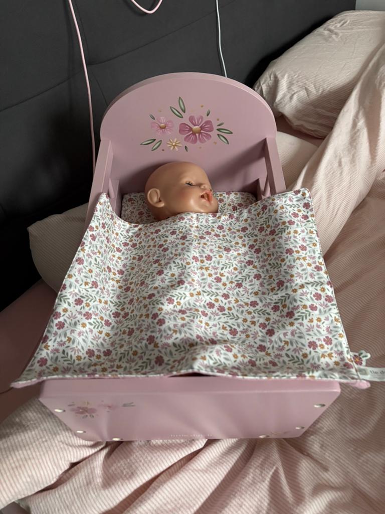 Poppenbedje little dutch, Kinderen en Baby's, Speelgoed | Houten speelgoed, Ophalen, Zo goed als nieuw