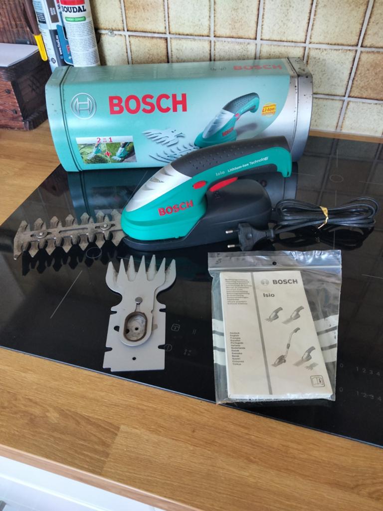 Cisailles à buis, à gazon et à arbustes, Jardin & Terrasse, Taille-haies, Enlèvement, Comme neuf, BOSCH