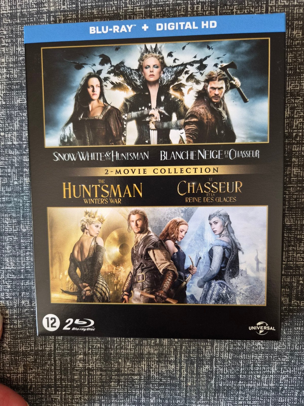 show white and the huntsman collectie, Cd's en Dvd's, Avontuur, Nederlands, Ophalen of Verzenden, Zo goed als nieuw