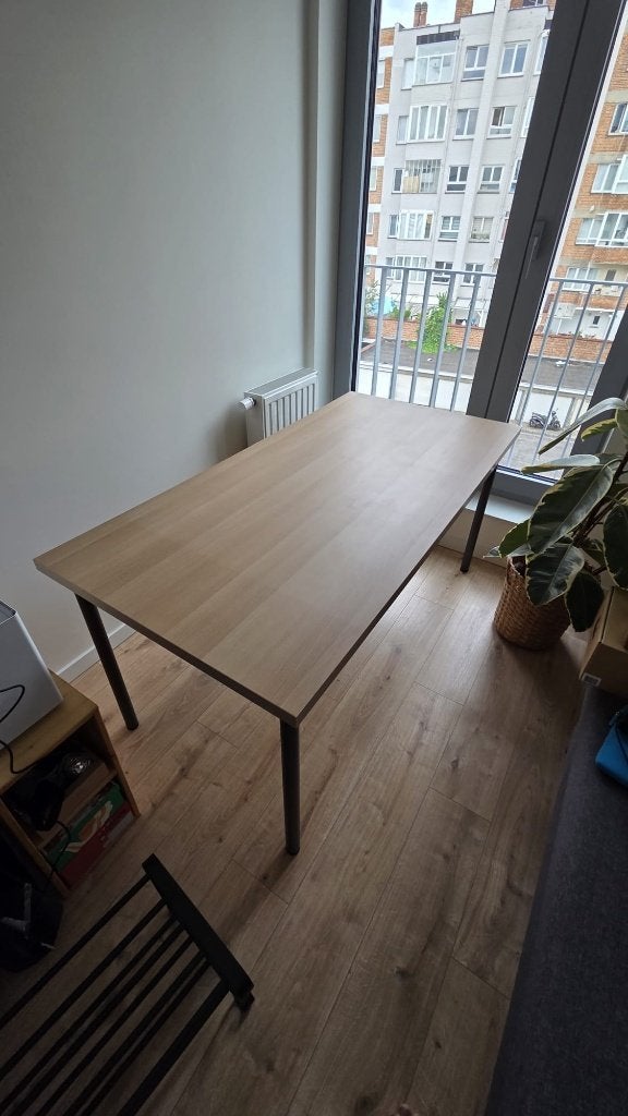 Bureau, 160 cm, Comme neuf, Enlèvement, Brun