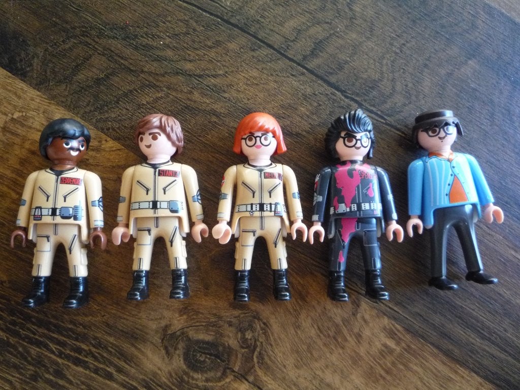 Playmobil set poppetjes Ghostbusters, Kinderen en Baby's, Ophalen of Verzenden, Gebruikt, Losse onderdelen, Overige typen