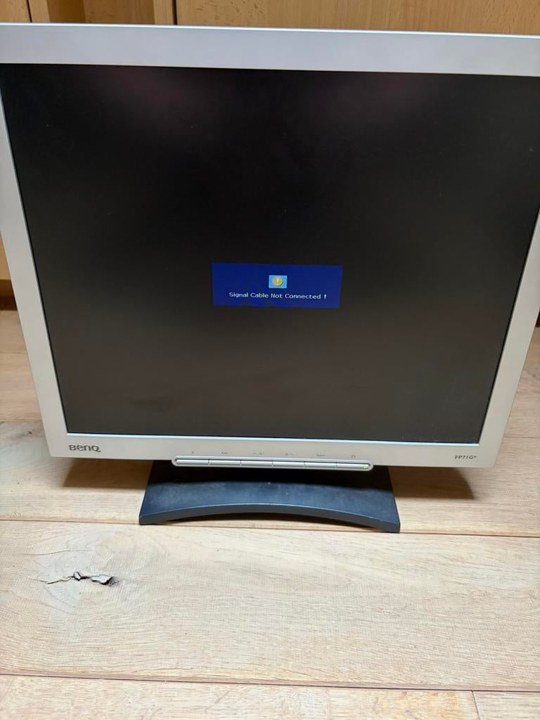 BenQ monitor 17” 1280x1024 VGA, Enlèvement