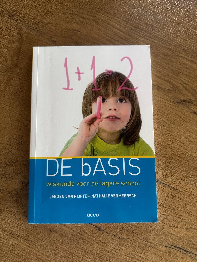 Wiskunde voor de lagere school - De Basis / ACCO, Ophalen of Verzenden, Gelezen, Hoger Onderwijs