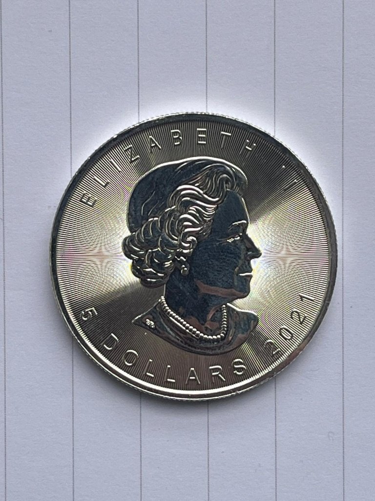 Maple Leaf 1 ounce .9999 zilver - 25x, Ophalen of Verzenden, Zilver