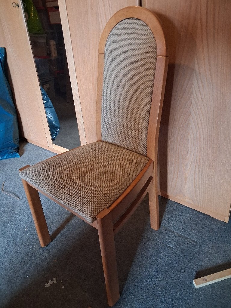 Set van 6 stoelen, Ophalen, Gebruikt, Bruin, Vijf, Zes of meer stoelen