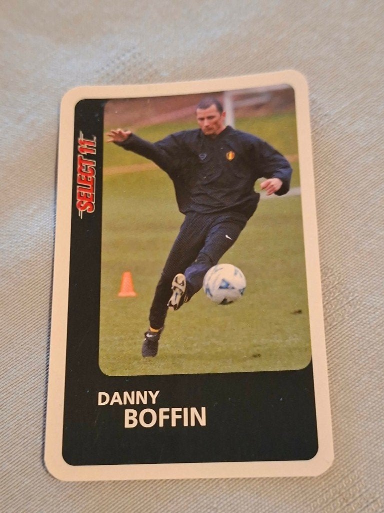 Voetbalkaart / Danny Boffin / Rode Duivels, Ophalen of Verzenden, Zo goed als nieuw, Spelerskaart
