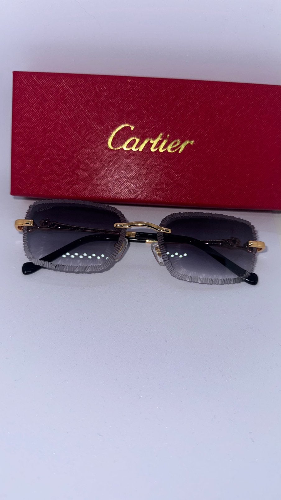 Lunettes Cartier, Bijoux, Sacs & Beauté, Enlèvement ou Envoi, Comme neuf, Lunettes