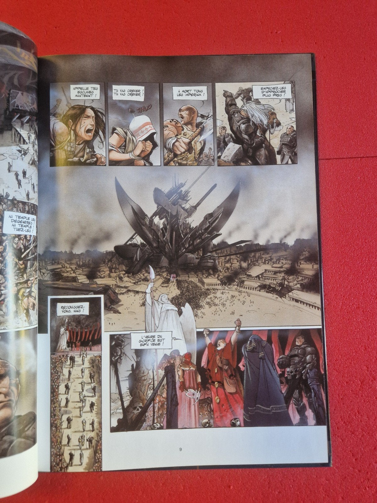 bd le fléau des dieux 1,EO, Enlèvement ou Envoi