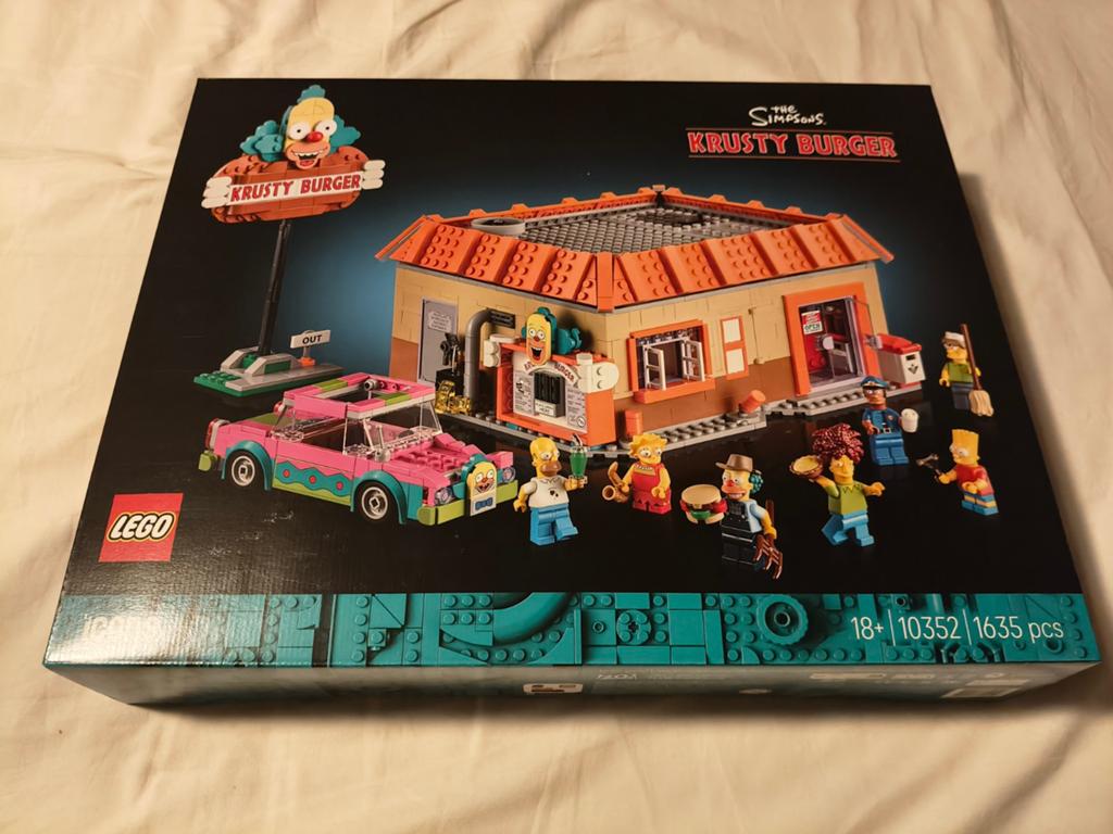 Lego 10352 the Simpsons Krusty burger, Ophalen of Verzenden