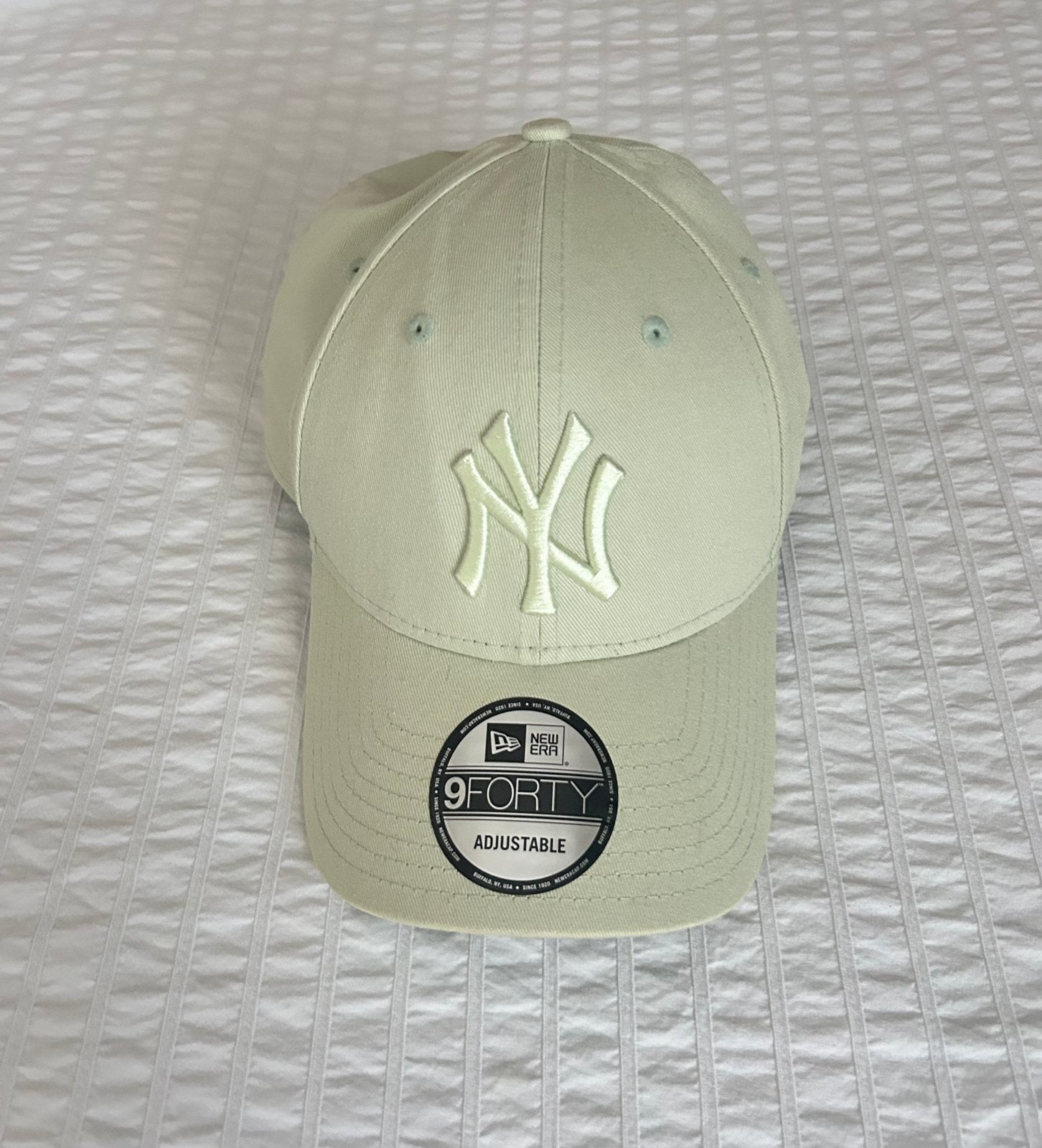 Mintgroene pet New Era, Kleding | Heren, Hoeden en Petten, Ophalen, Zo goed als nieuw, One size fits all, Pet