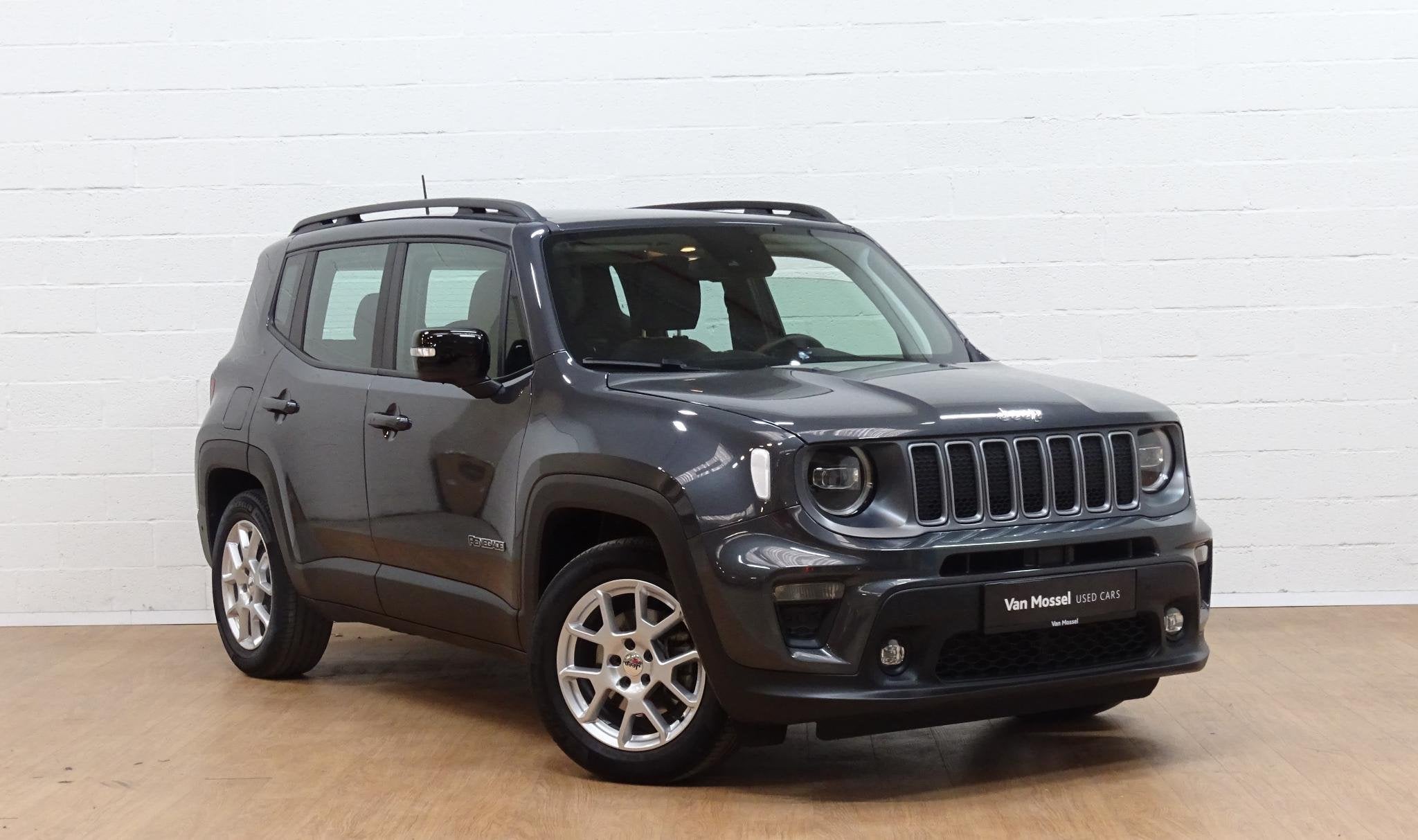 Jeep Renegade 1.5 Turbo T4 130 4x2 MHEV DCT7 Limited Contact, Auto's, Stof, 4 cilinders, 5 zetels, 131 pk