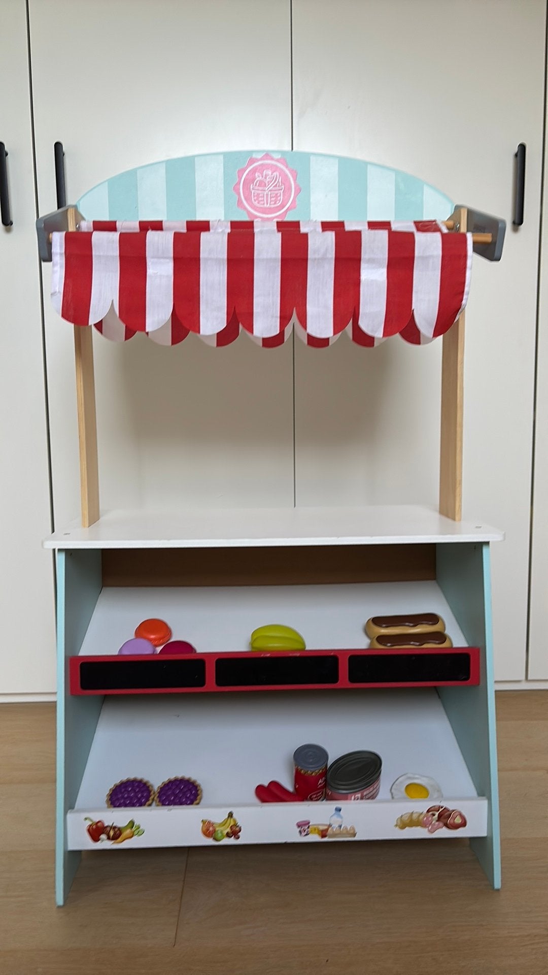 Theater en winkeltje 2 in 1, Ophalen, Zo goed als nieuw