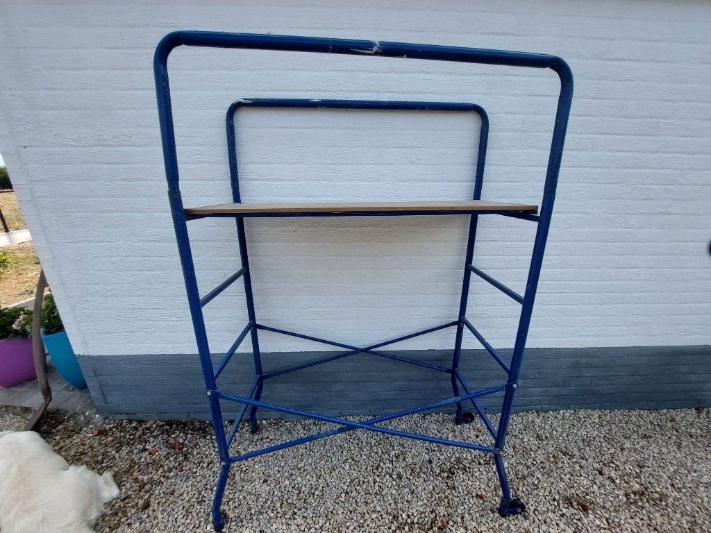 Hobby stelling in goede staat, Doe-het-zelf en Bouw, Steigers, Ophalen, Gebruikt, Rolsteiger of Kamersteiger, Minder dan 2 meter