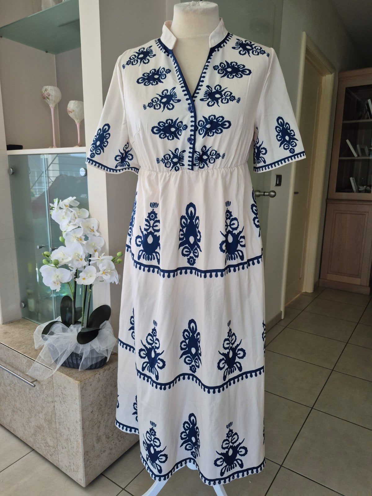 Kleed  NIEUW, Kleding | Dames, Jurken, Ophalen of Verzenden, Maat 42/44 (L)