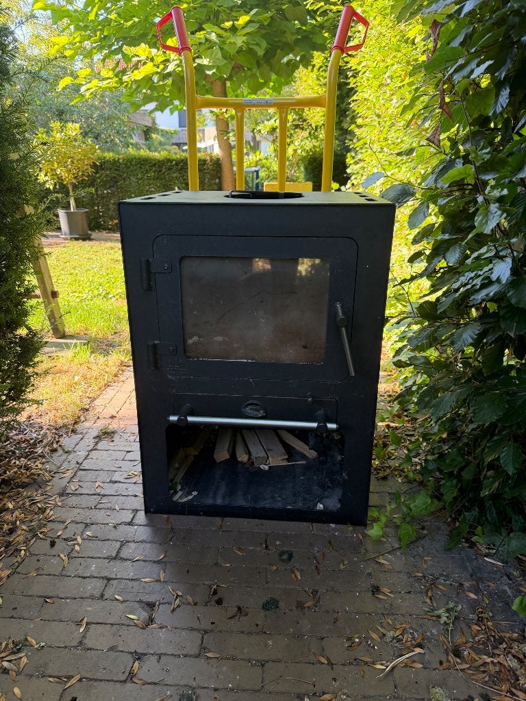 Heta Houtkachel, Ophalen, Gebruikt, Houtkachel, Vrijstaand