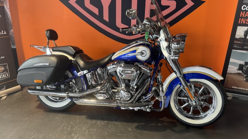 Harley-Davidson Chopper DELUXE CVO (bj 2014), Gebruikt, Overig, ABS, Handgeschakeld