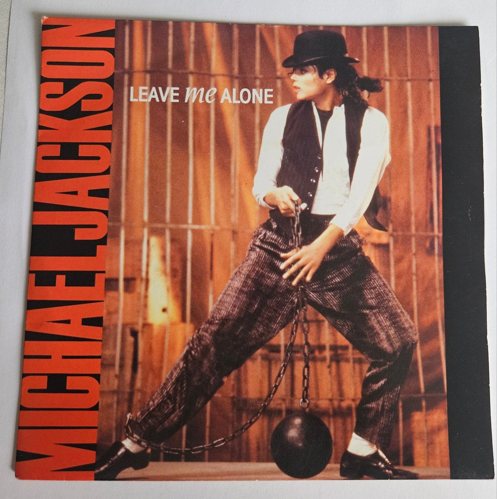 Michael Jackson 1989 Laisse-moi tranquille, CD & DVD, Vinyles Singles, Enlèvement ou Envoi