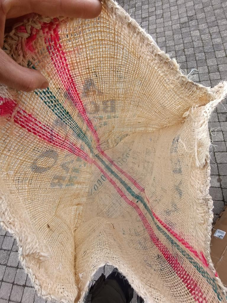 Sac en corde, grains de café, Enlèvement ou Envoi