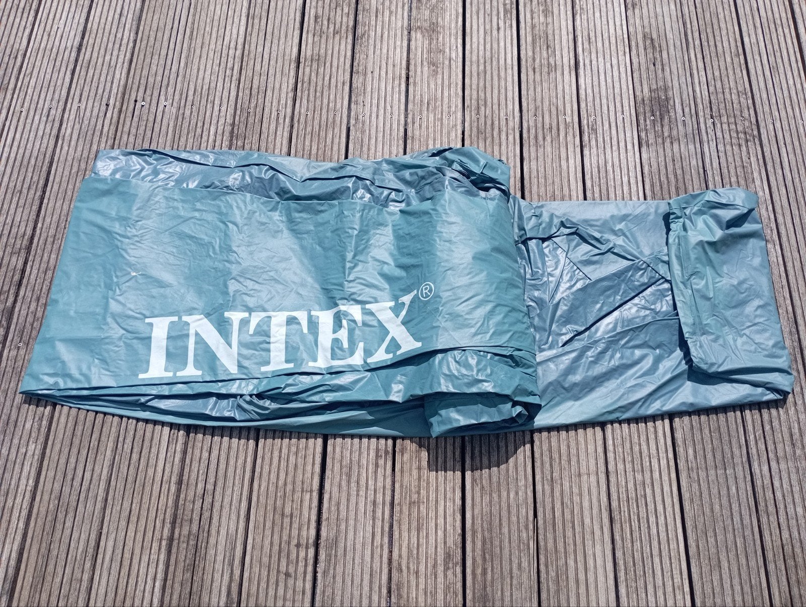 Afdekzeil Intex groot rond zwembad, Ophalen
