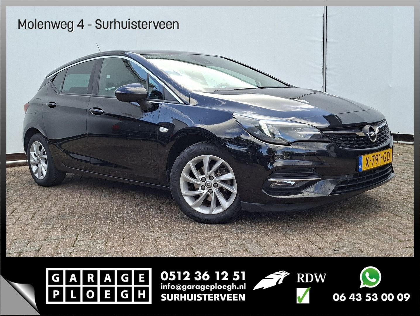 Opel Astra 1.2 Business Edition Navi Camera Sportzetels Blac, Achat, Entreprise, Boîte manuelle, Berline
