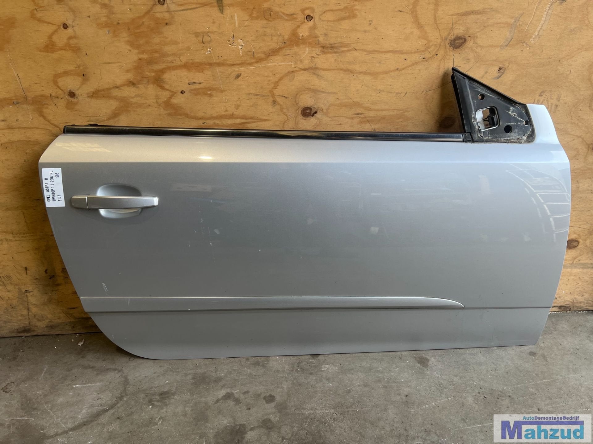OPEL ASTRA H Twintop zilver Z157 rechts deur 2005-2010, Gebruikt, Deur, Opel Automobile GmbH, Kontakt@opel-infoservice.de