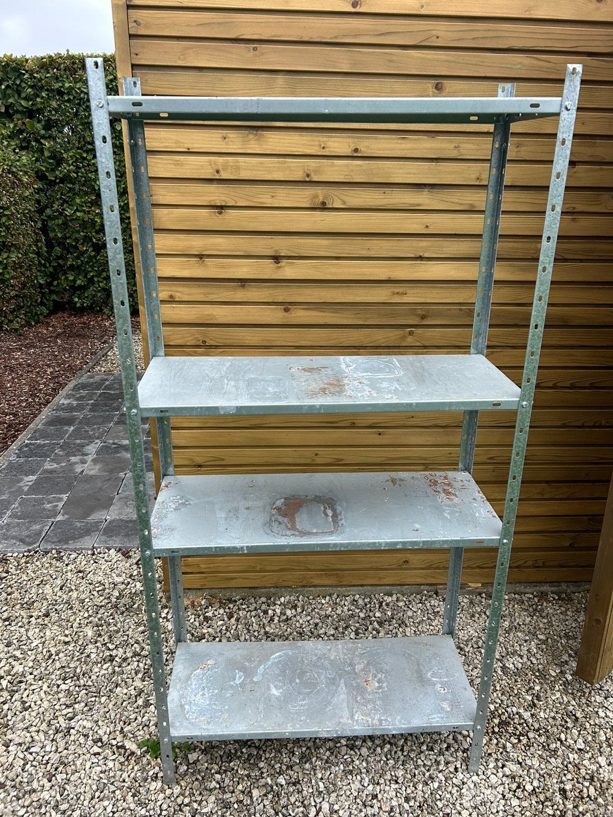 Metalen rekken (4 stuks) 150x75x30, Ophalen, Gebruikt