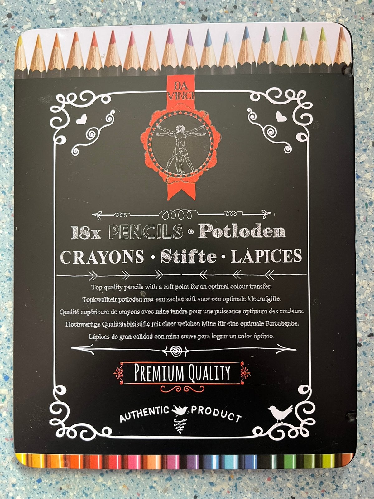 Boîte de 18 crayons de couleur Da Vinci – Neuf et complet, Hobby & Loisirs créatifs, Enlèvement ou Envoi, Neuf