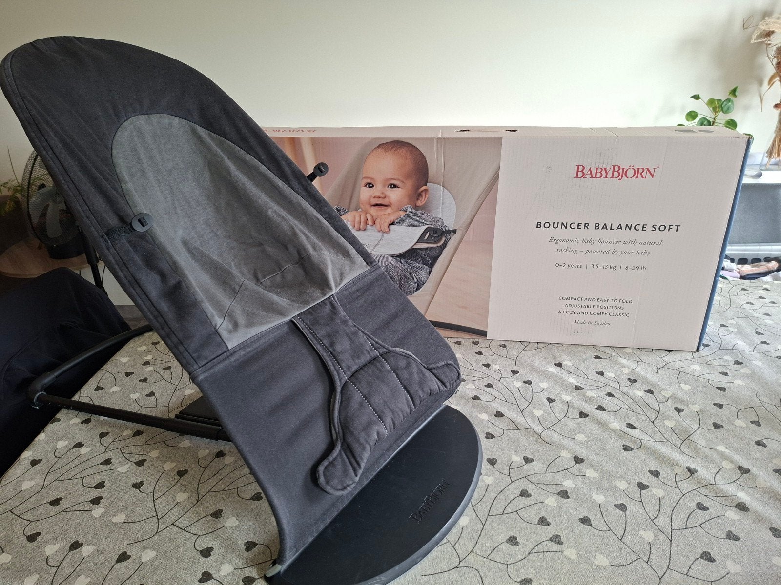 Baby wipper - BabyBjorn, Kinderen en Baby's, Gebruikt, Wipstoel, Met gordel(s) of riempje(s), Ophalen
