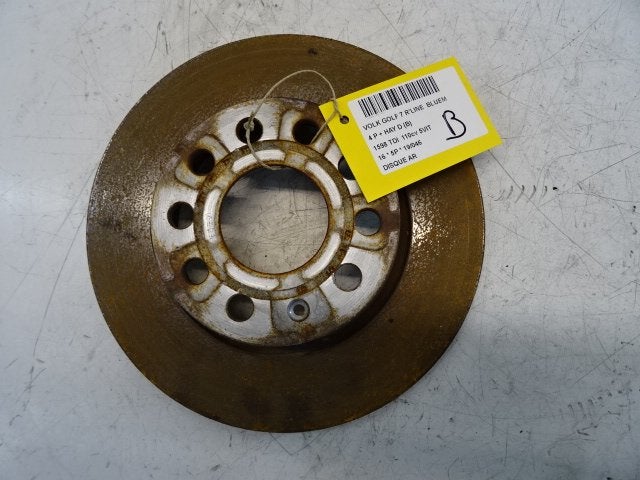 REMSCHIJF ACHTER Volkswagen Golf VII (AUA) (01-2012/03-2021), Gebruikt, Volkswagen