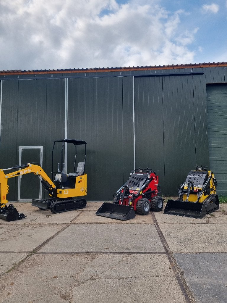 Diverse nieuwe machines  shovel/schranklader/minigraver, Ophalen, Wiellader of Shovel
