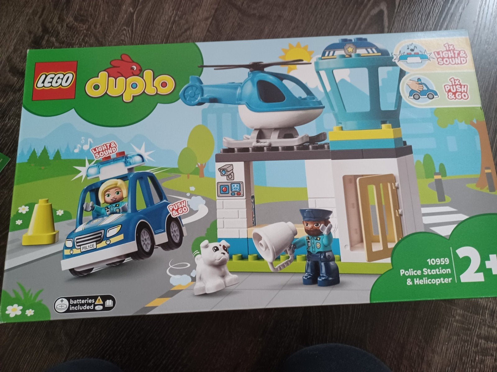 lego Duplo, politiekantoor en moto, Ophalen, Inclusief instructies, Zo goed als nieuw, Duplo