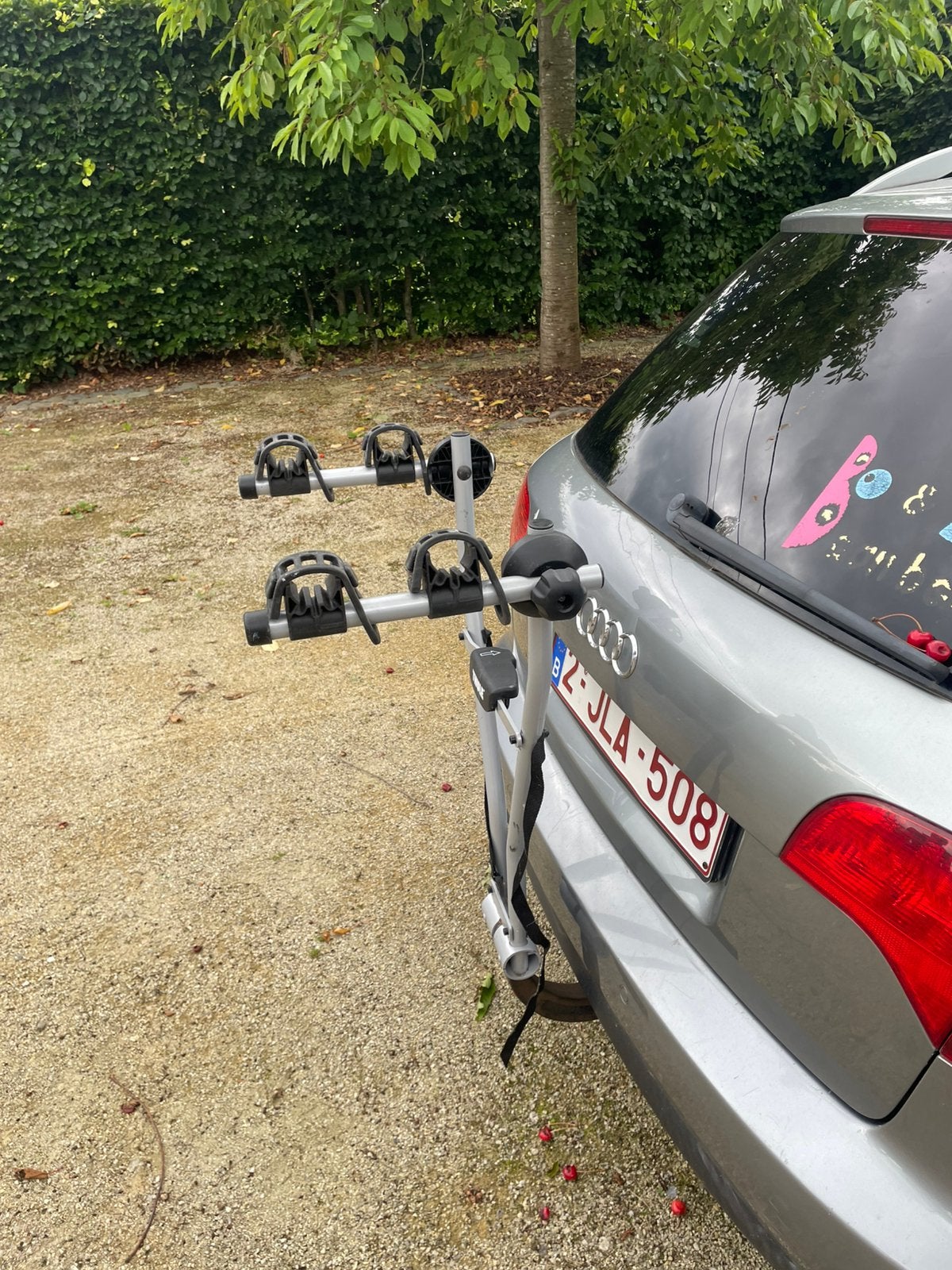 Thule fietsenrek, Support d'attelage, 2 vélos, Vélo électrique, Enlèvement