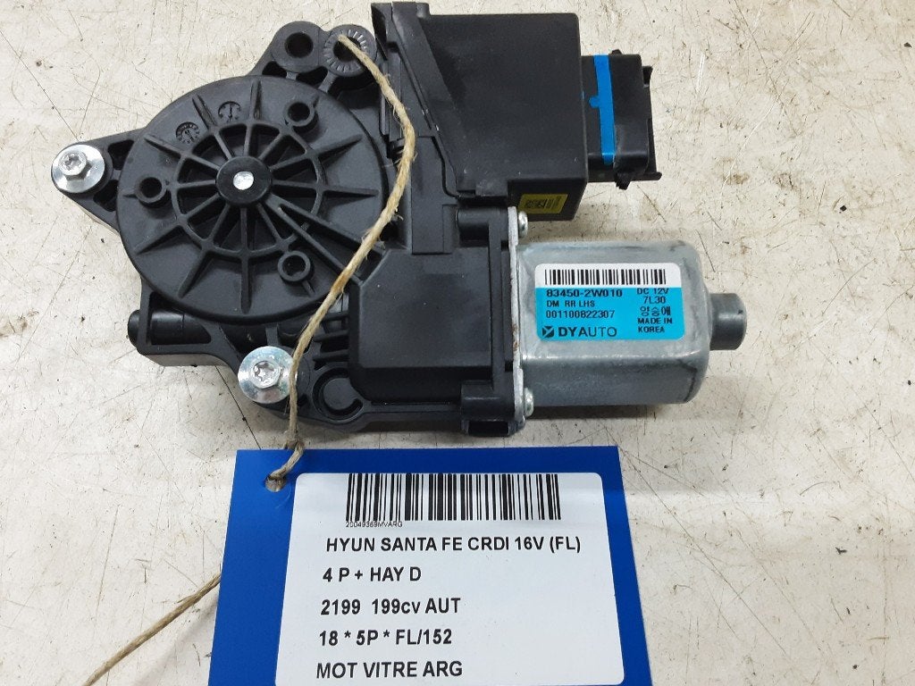 MOTOR RAAMMECHANIEK LINKS ACHTER Hyundai Santa Fe III (DM), Gebruikt, Achter, Hyundai