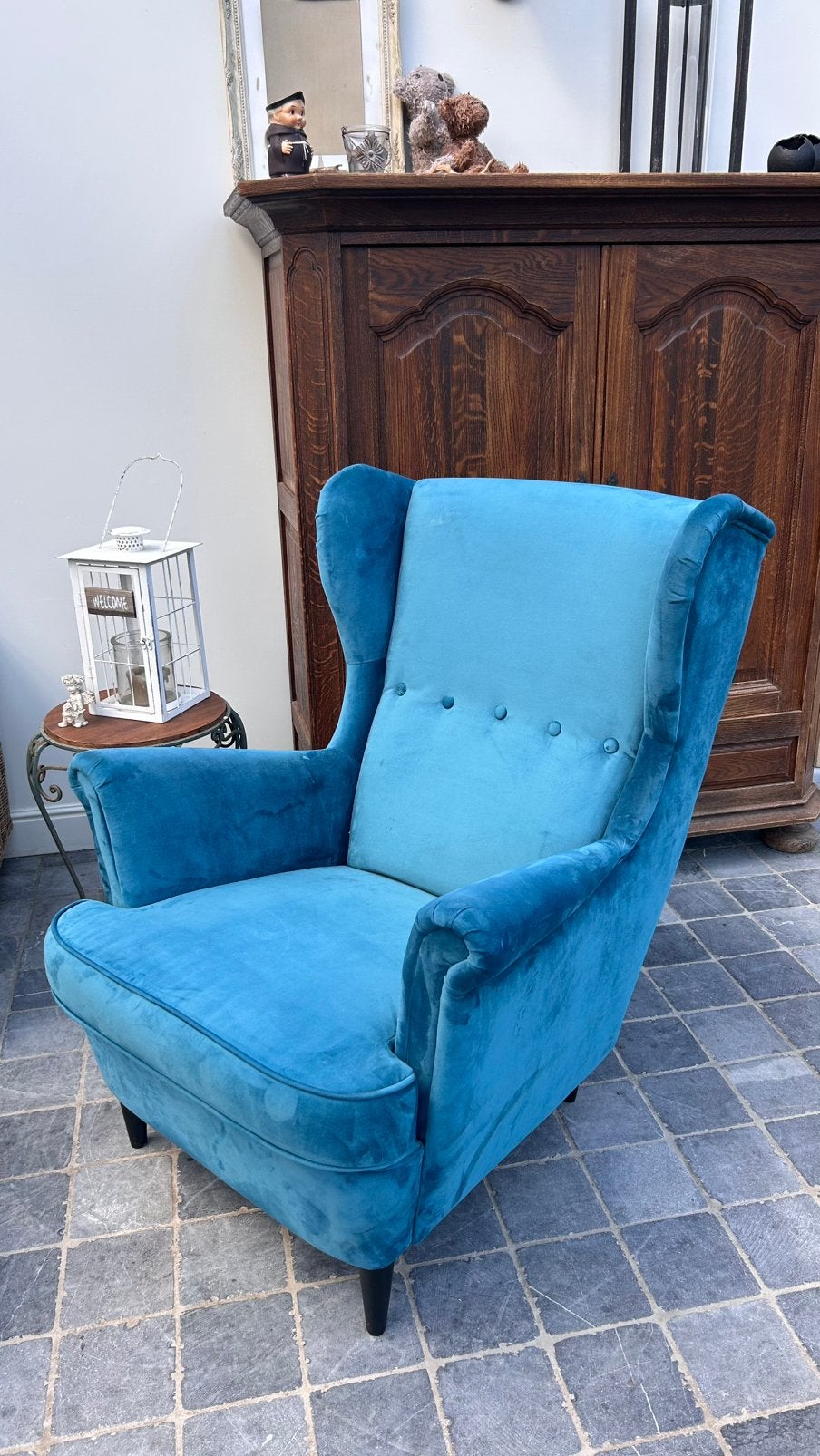 Ikea strandmon oor fauteuil, Enlèvement, Comme neuf