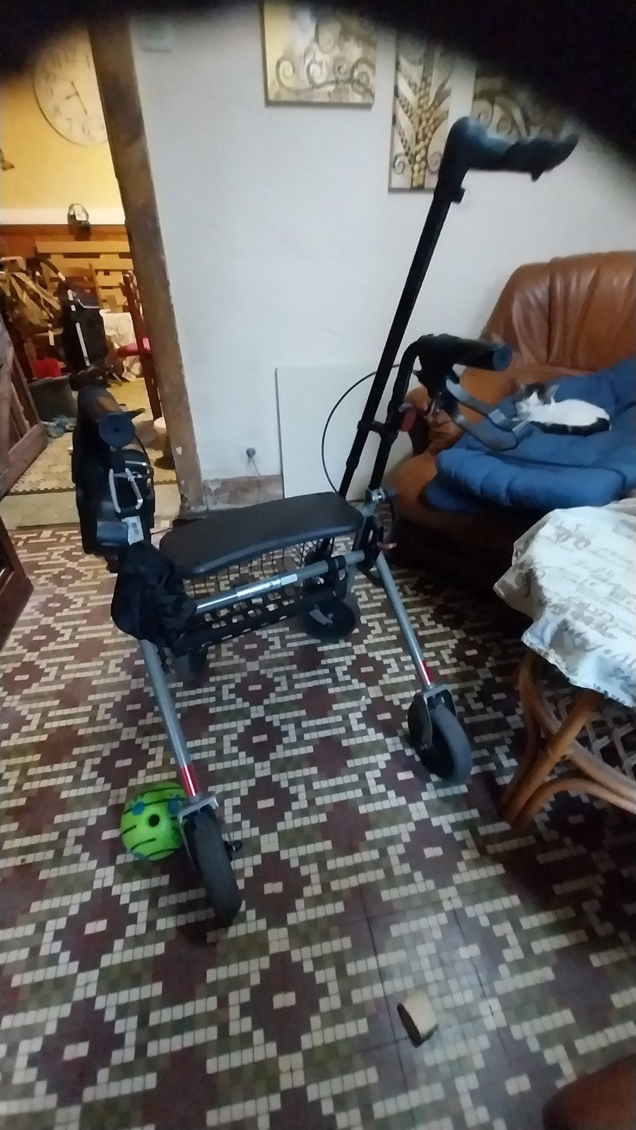 Deambulateur., Enlèvement