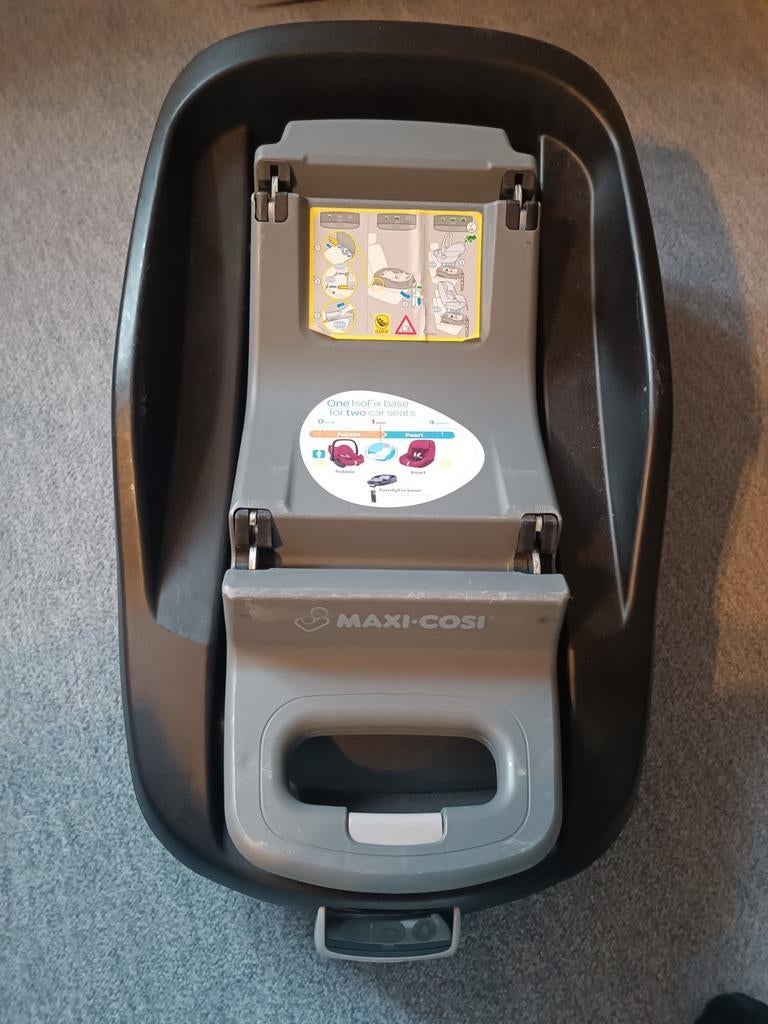 Isofix base, Enlèvement, Isofix